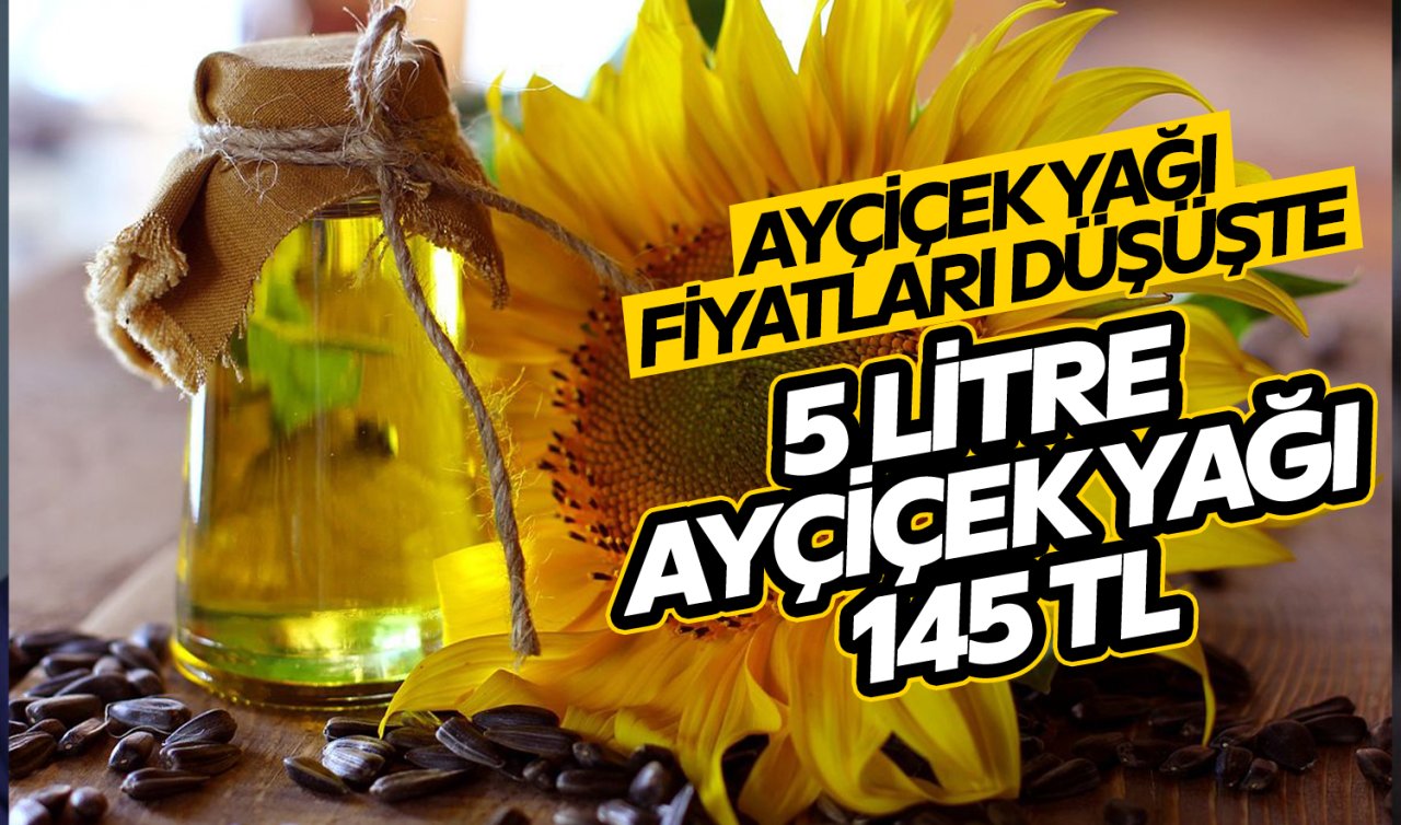 Ayçiçek fiyatları belli oldu! BİM, A101, Şok ve Migros Ayçiçek yağı fiyatları