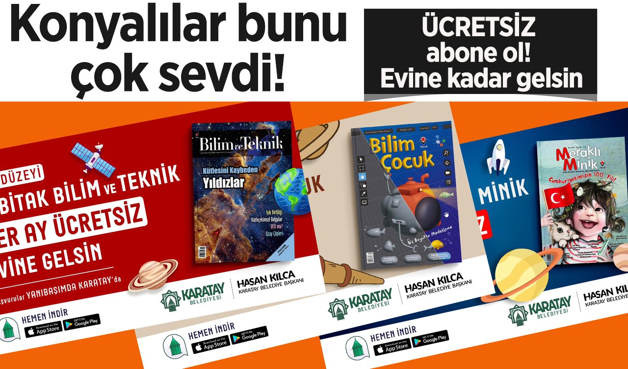 Konyalılar bunu çok sevdi! ÜCRETSİZ abone ol! Evine kadar gelsin
