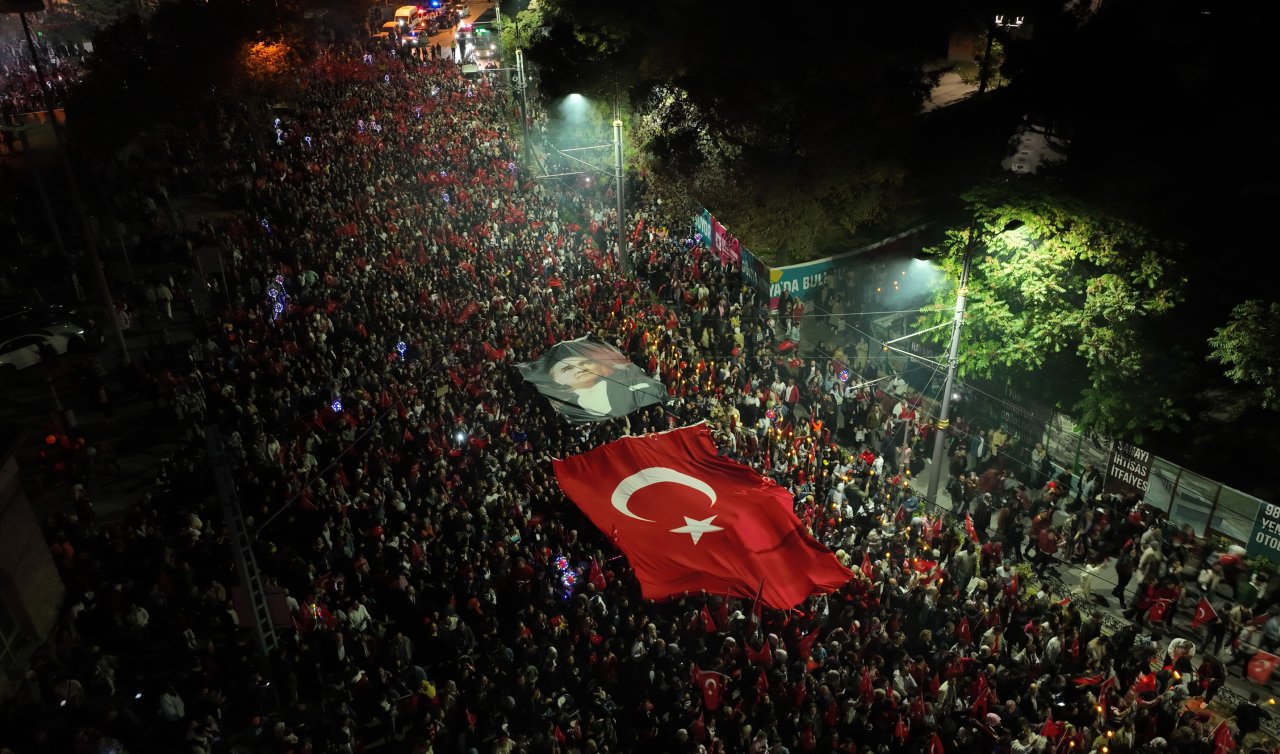 KONYA’DA CUMHURİYET’İN 100. YILI COŞKUYLA KUTLANDI