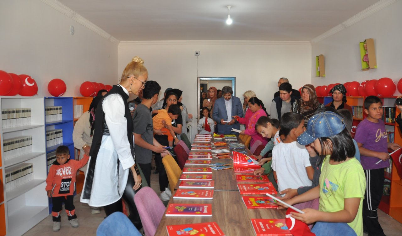 Tuzlukçu’da Kültür Merkezi ve Kütüphane açılışı yapıldı