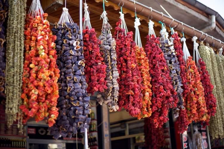 Konya kurutulmuş sebze