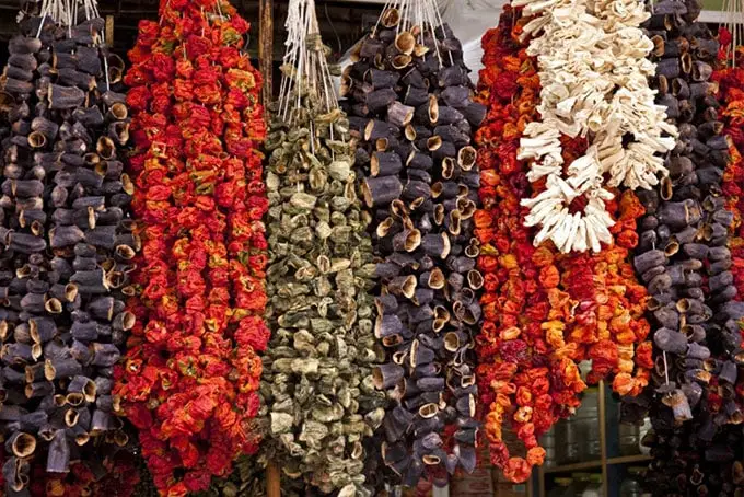 Konya kurutulmuş sebze