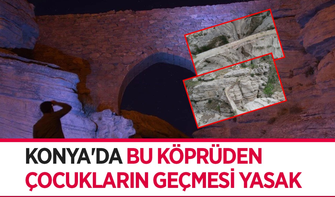 Konya’nın ürküten köprüsü!  Adını bile anmak istemiyorlar