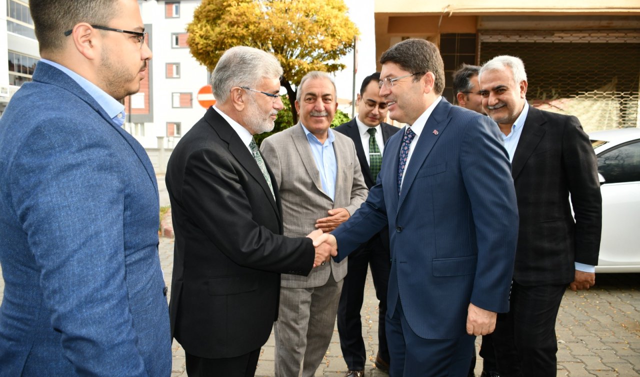 ADALET BAKANI YILMAZ TUNÇ KONYA’DA! 