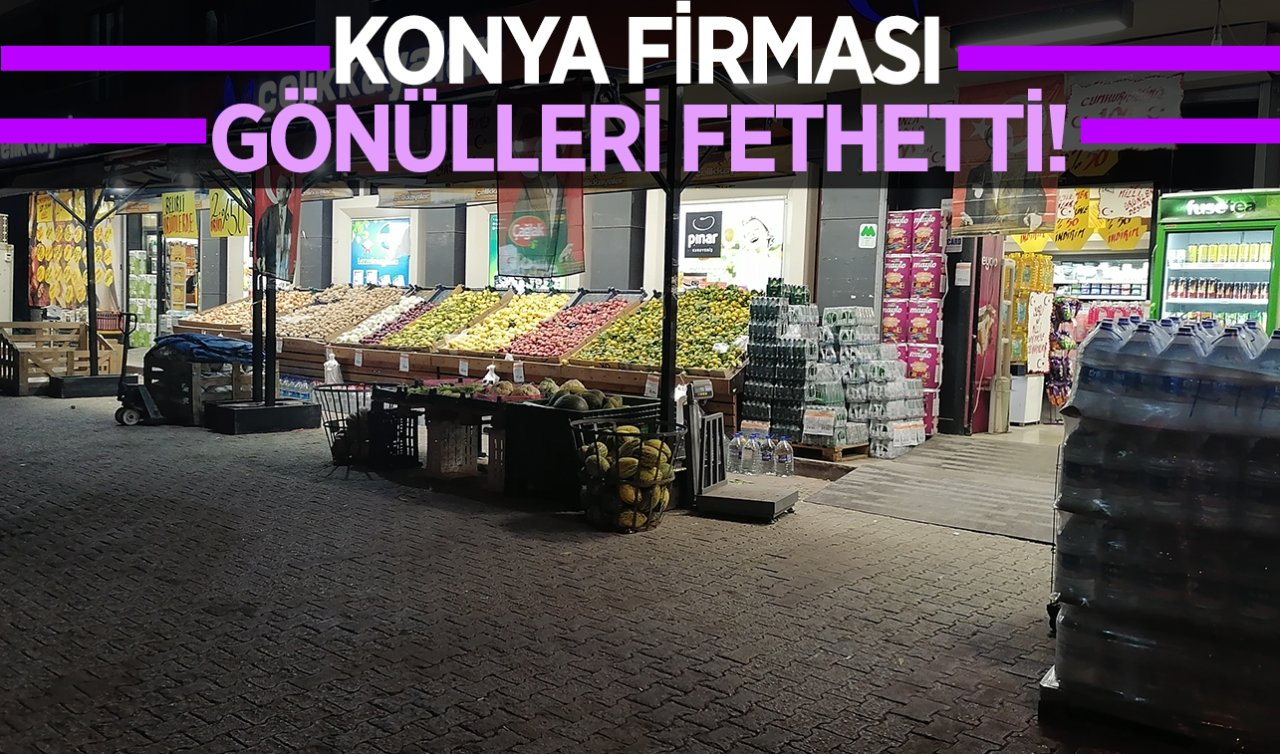 Konya firması gönülleri fethetti! İsrail’e karşı YERLİ VE MİLLİ hamle