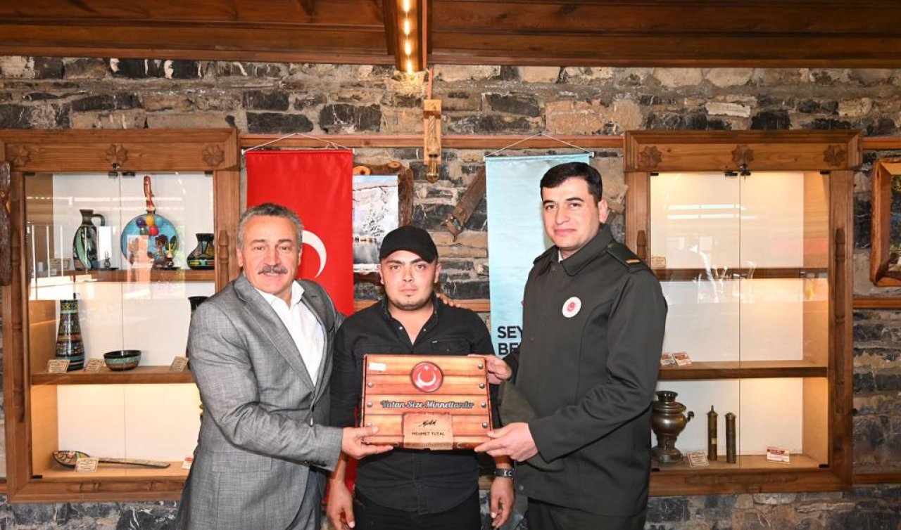 Seydişehir Belediye Başkanı Tutal asker adaylarını ağırladı