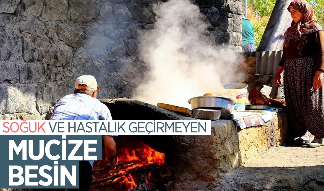 Gastronomi şehri Konya’nın en önemli ürünlerinden biri oldu! Soğuk ve hastalık geçirmeyen mucize besin