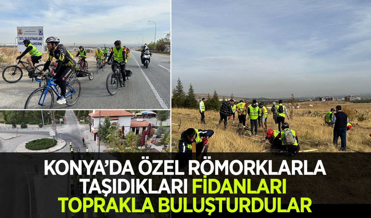Konya Büyükşehir bisiklet severleri “Geleceğe Nefes” için buluşturdu