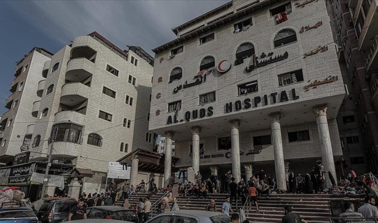 Filistin Kızılayı: Kudüs hastanesi çevresinde ağır silah sesleri duyuluyor
