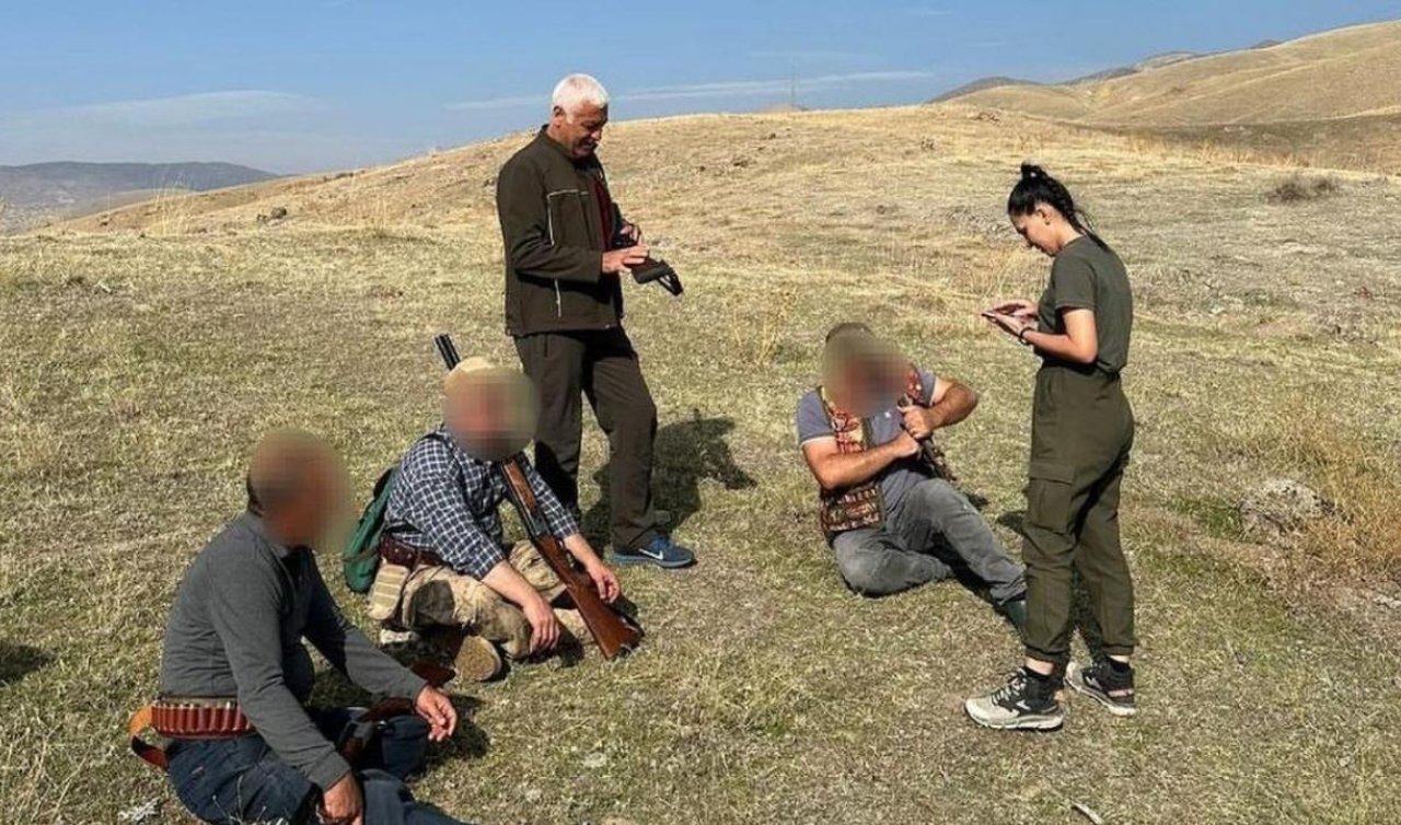  Kaçak keklik avı yapan 23 kişiye 83 bin lira ceza