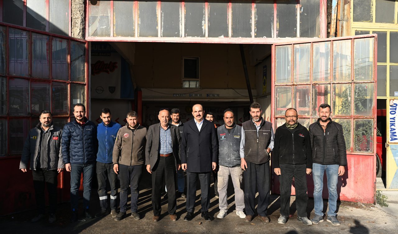 Başkan Altay Zafer Sanayii’nde çalışan gençlerle buluştu