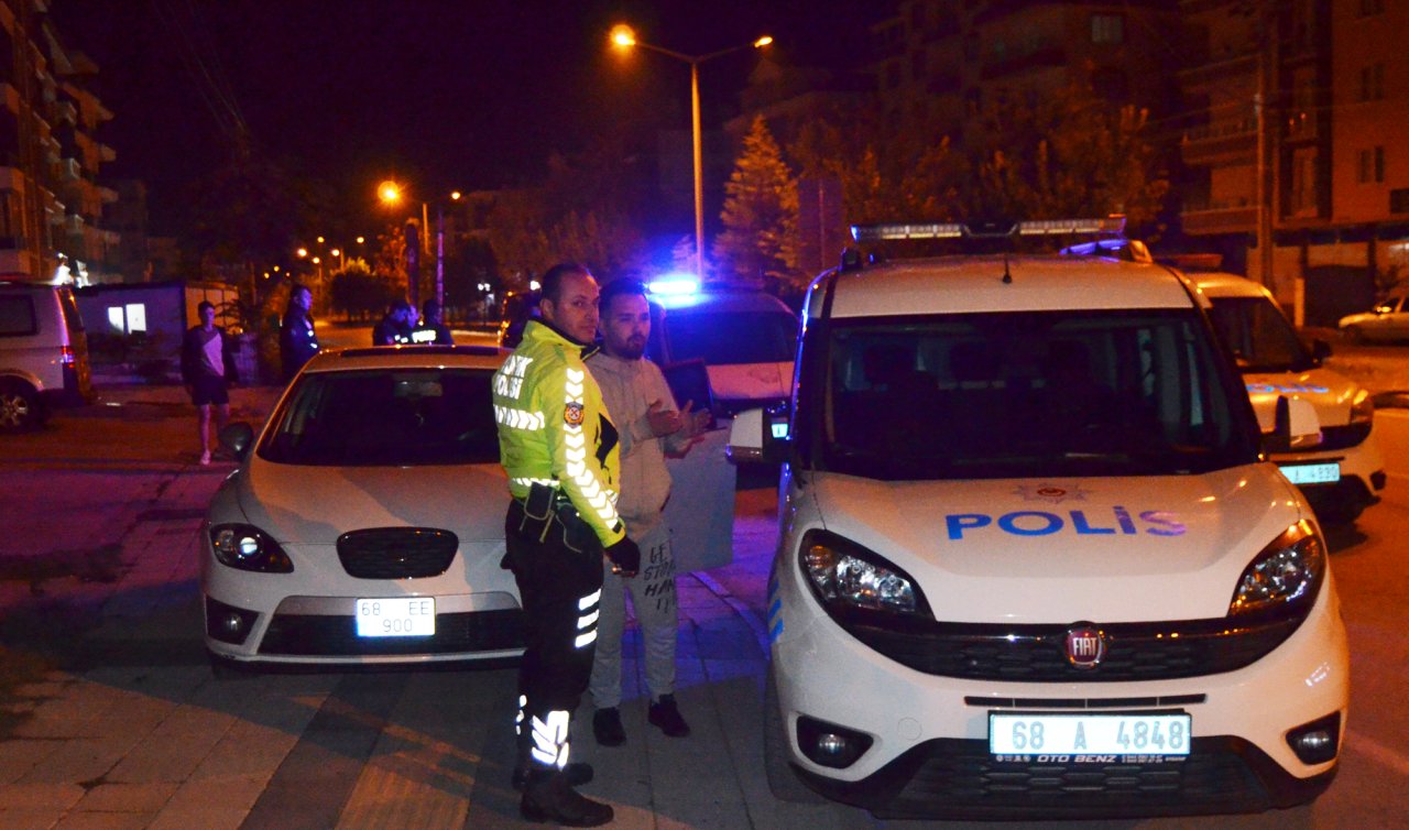 Dur ihtarına uymayan alkollü sürücü takiple yakalandı