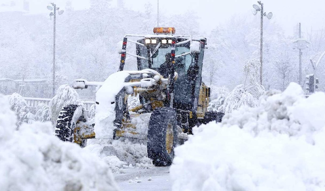 Meteoroloji’den yoğun kar yağışı uyarısı