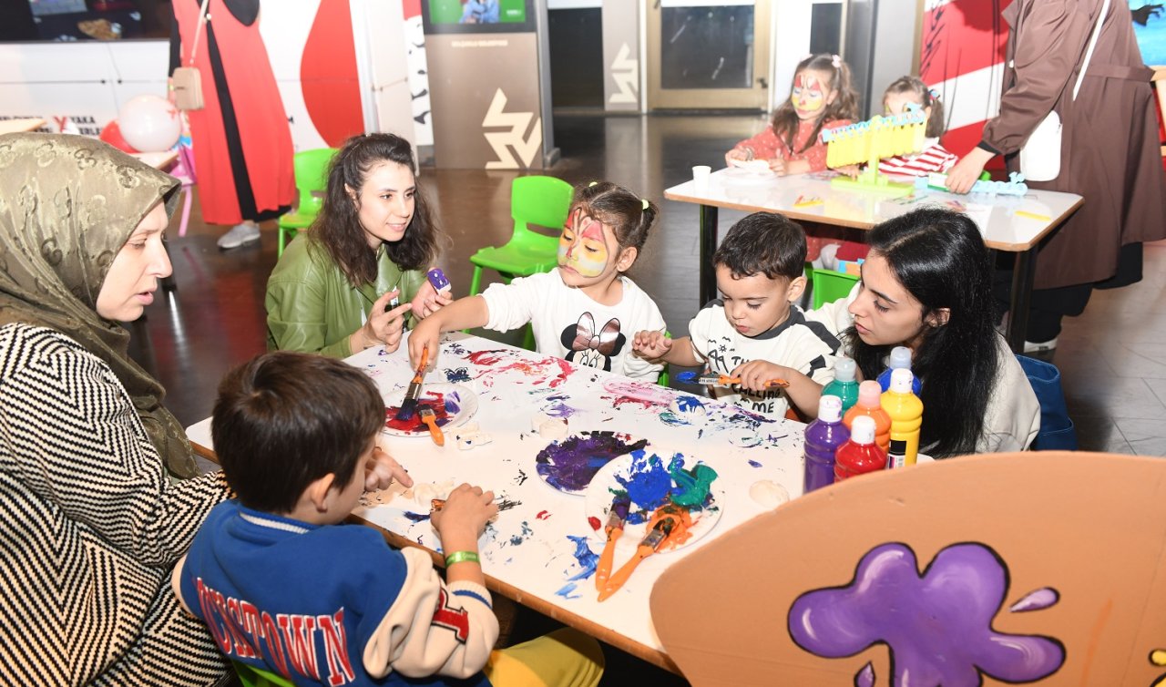 Yöntem Koleji’ne Konya anne ve çocuk festivaline yoğun ilgi!