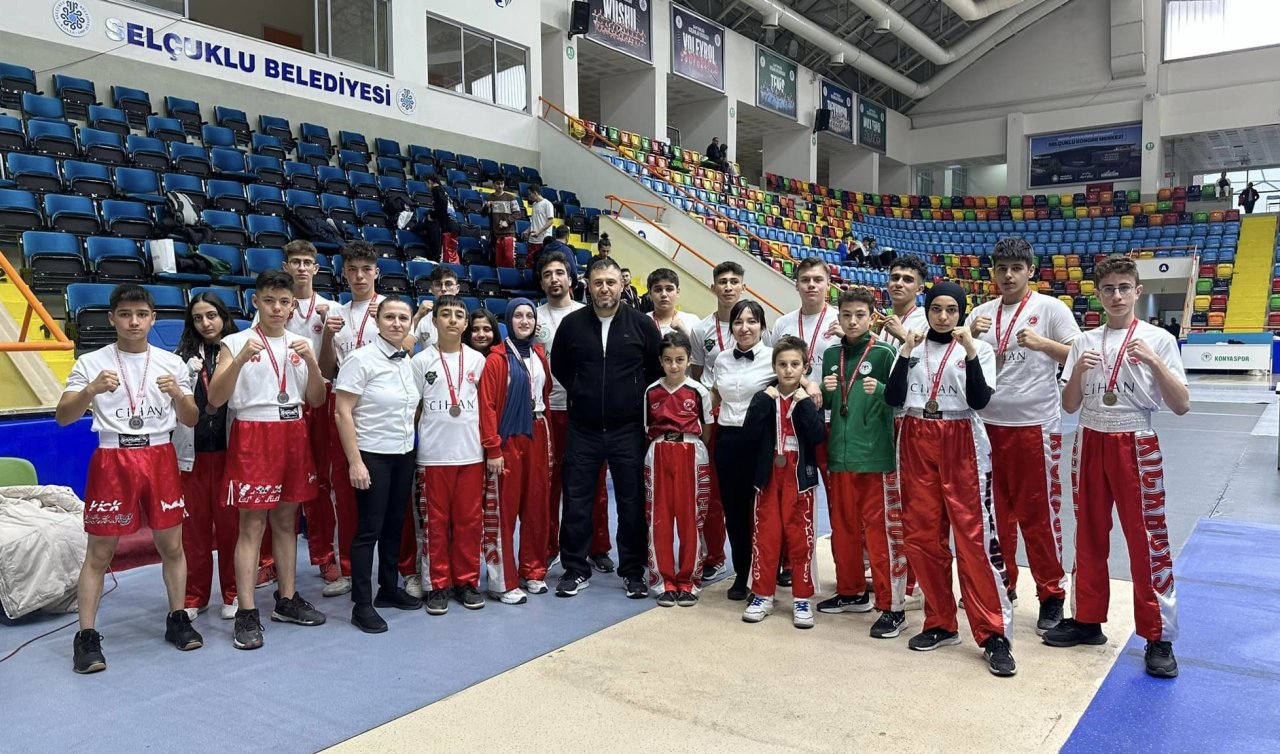 Meram Belediyespor’dan 32 madalya birden 