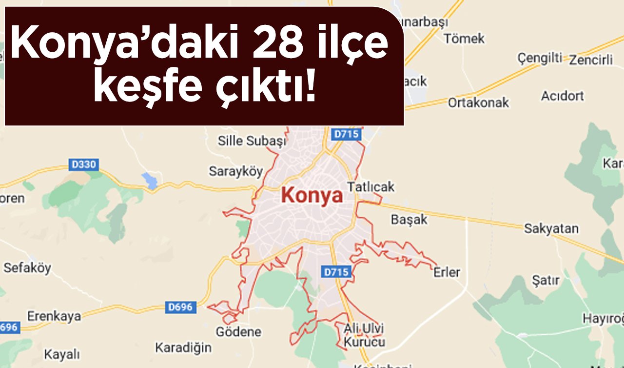 Konya’daki 28 ilçe keşfe çıktı! 13 bin öğrenciden beklenen mesaj geldi 