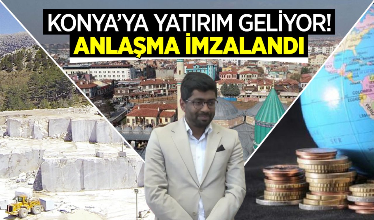Hintli iş adamı Konya’ya yatırım yapıyor!