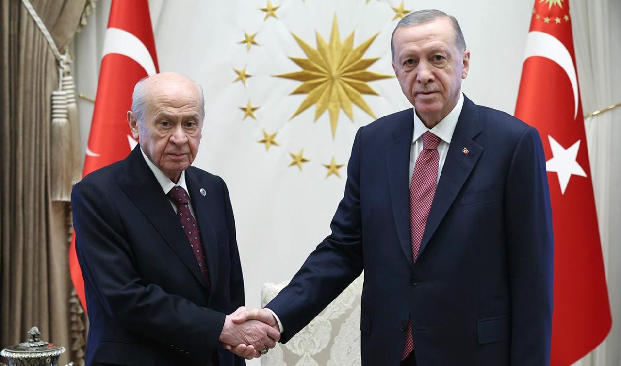 Cumhurbaşkanı Erdoğan MHP Genel Başkanı Bahçeli ile görüşecek
