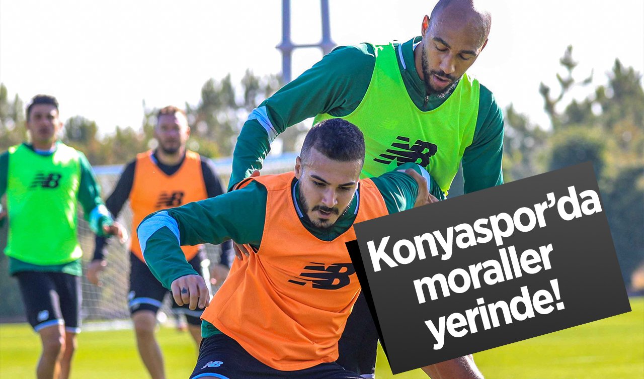 Konyaspor’da moraller yerinde! Çıkış sürdürülebilecek mi?