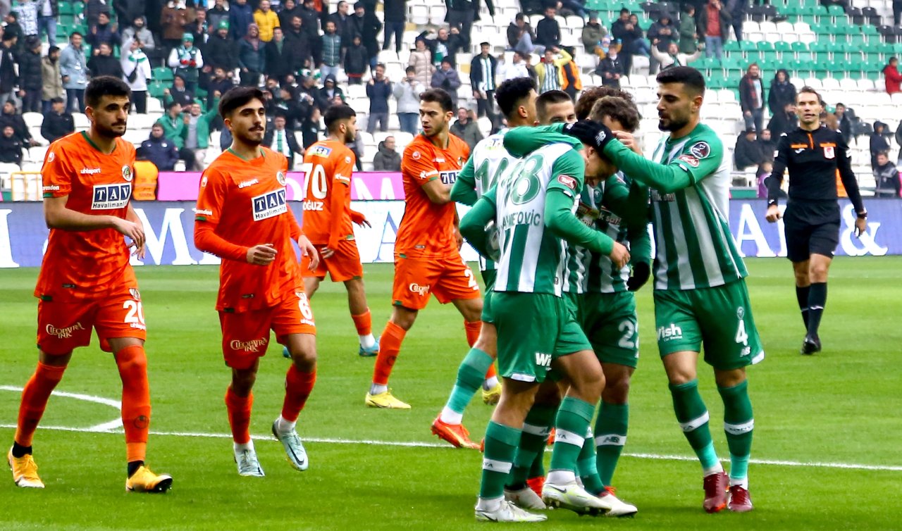 Konyaspor ile Alanyaspor 15’inci randevuda