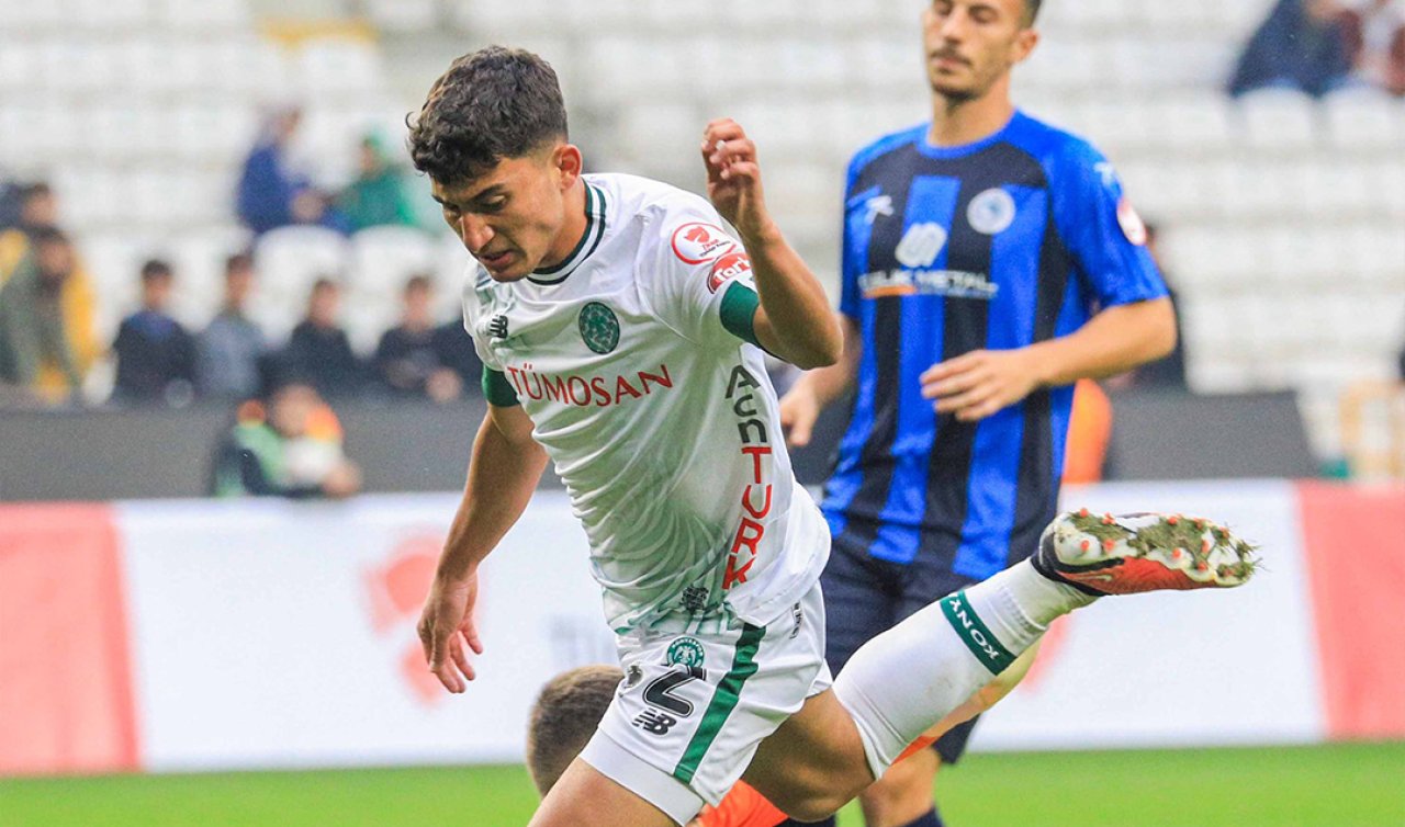 Konyaspor’un genç oyuncusu: İnşallah Süper Lig’de de bol bol forma bulurum