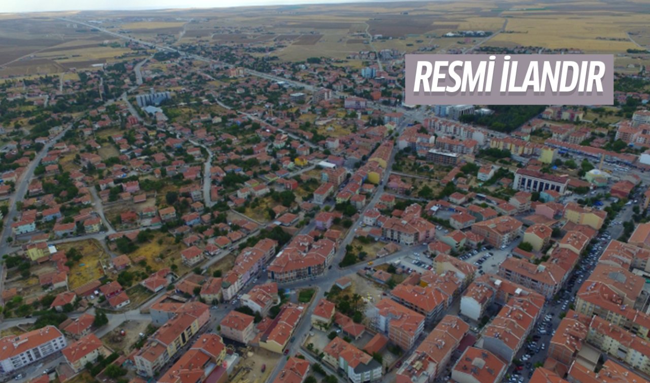 Konya Büyükşehir Belediyesi arsa satacak  