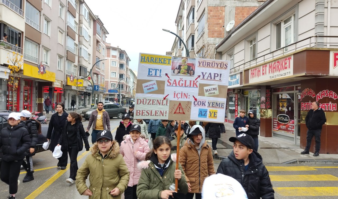 Kulu’da “Sağlıklı beslenme ve hareketli yaşam yürüyüşü’’ düzenlendi