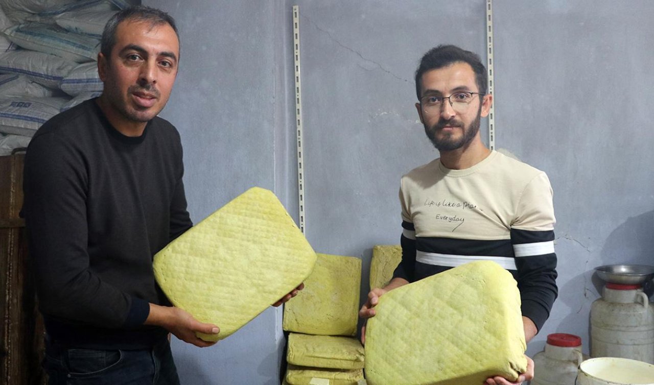 Kardeşler topladıkları bıttımla yılda 30 ton sabun üretiyor! 