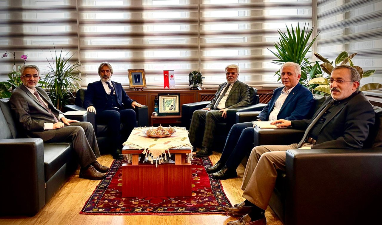 ANMEG’den Konya Vakıflar Bölge Müdürü Yılmaz Kılınç’a ziyaret