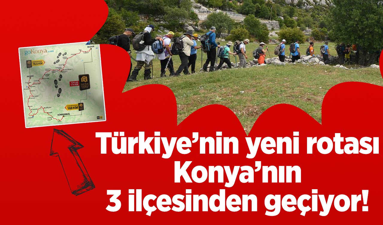 Türkiye’nin yeni rotası Konya’nın 3 ilçesinden geçiyor! Belediye gerekli olan kılavuzu yayınlandı