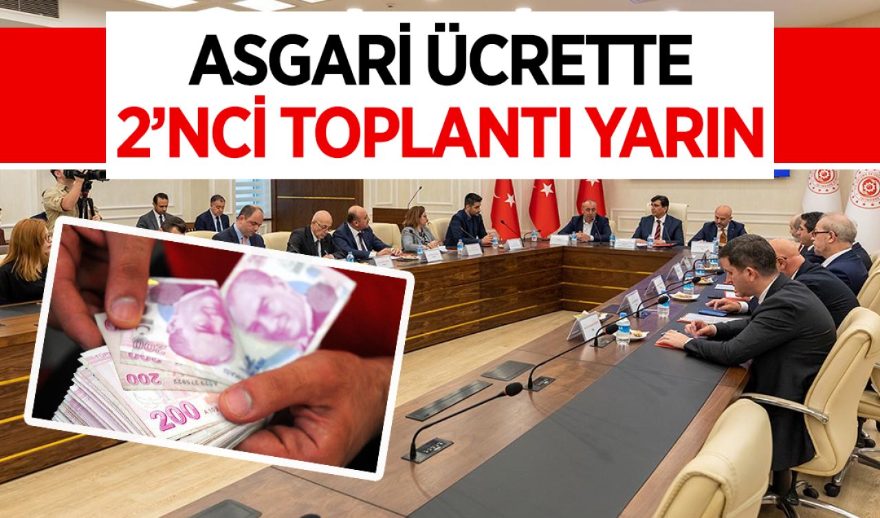 Asgari ücrette ikinci toplantı yarın