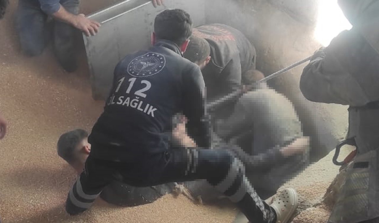 15 metreden buğday silosuna düşen işçi öldü