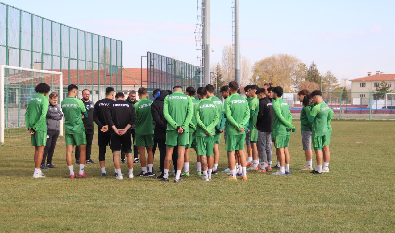 1922 Konyaspor Bornova 1877 maçının hazırlıklarında sona geldi