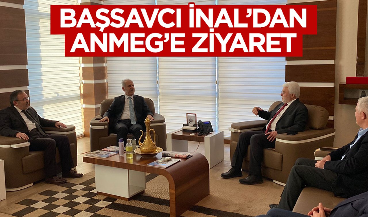 Başsavcı İnal’dan ANMEG’e ziyaret