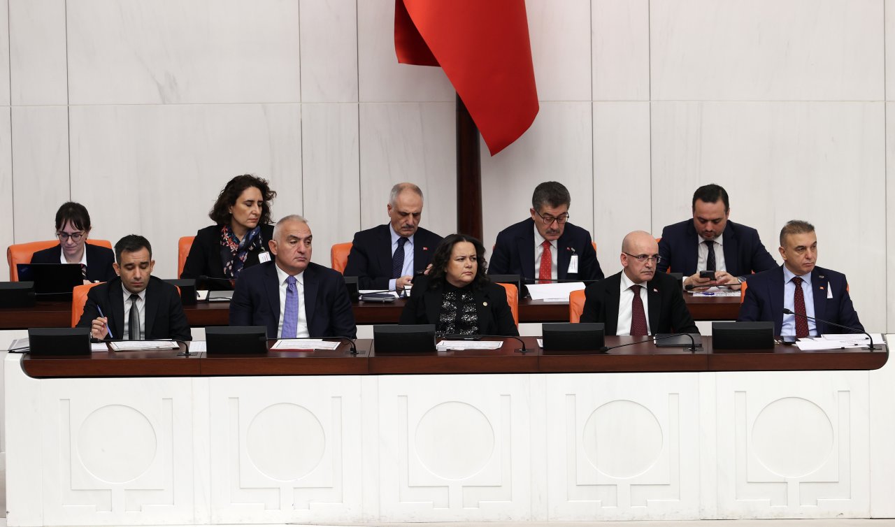 Hazine ve Maliye Bakanlığının 2024 yılı bütçesi TBMM Genel Kurulunda