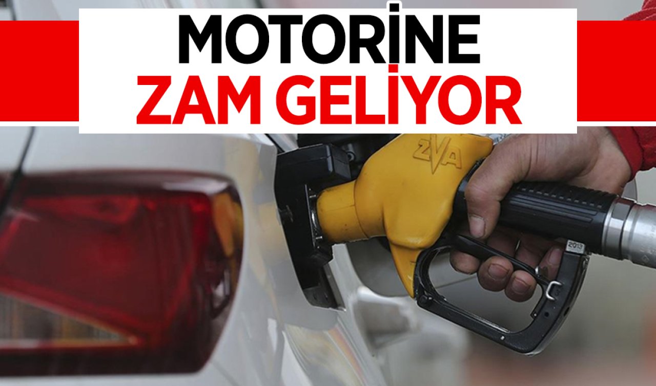 Araç sahiplerini üzen haber! Motorine zam geliyor