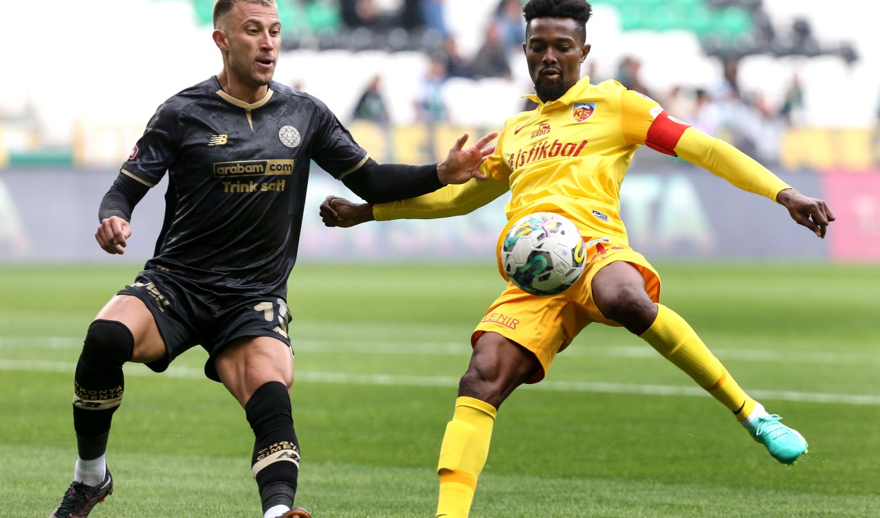 Konyaspor ile Kayserispor  ezeli rekabette