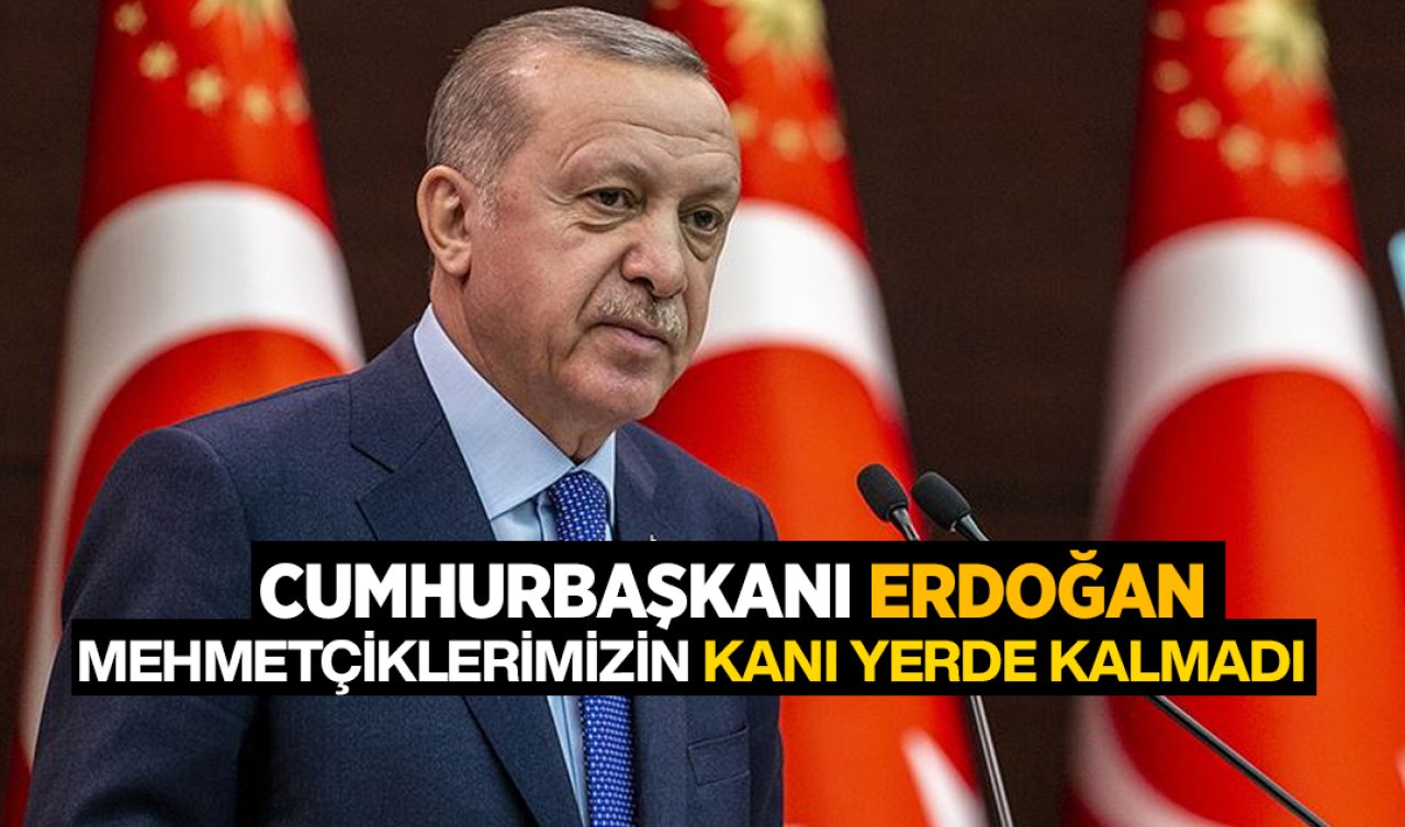 Cumhurbaşkanı Erdoğan’dan net terörle mücadele mesajı: Geri adım atmayacağız