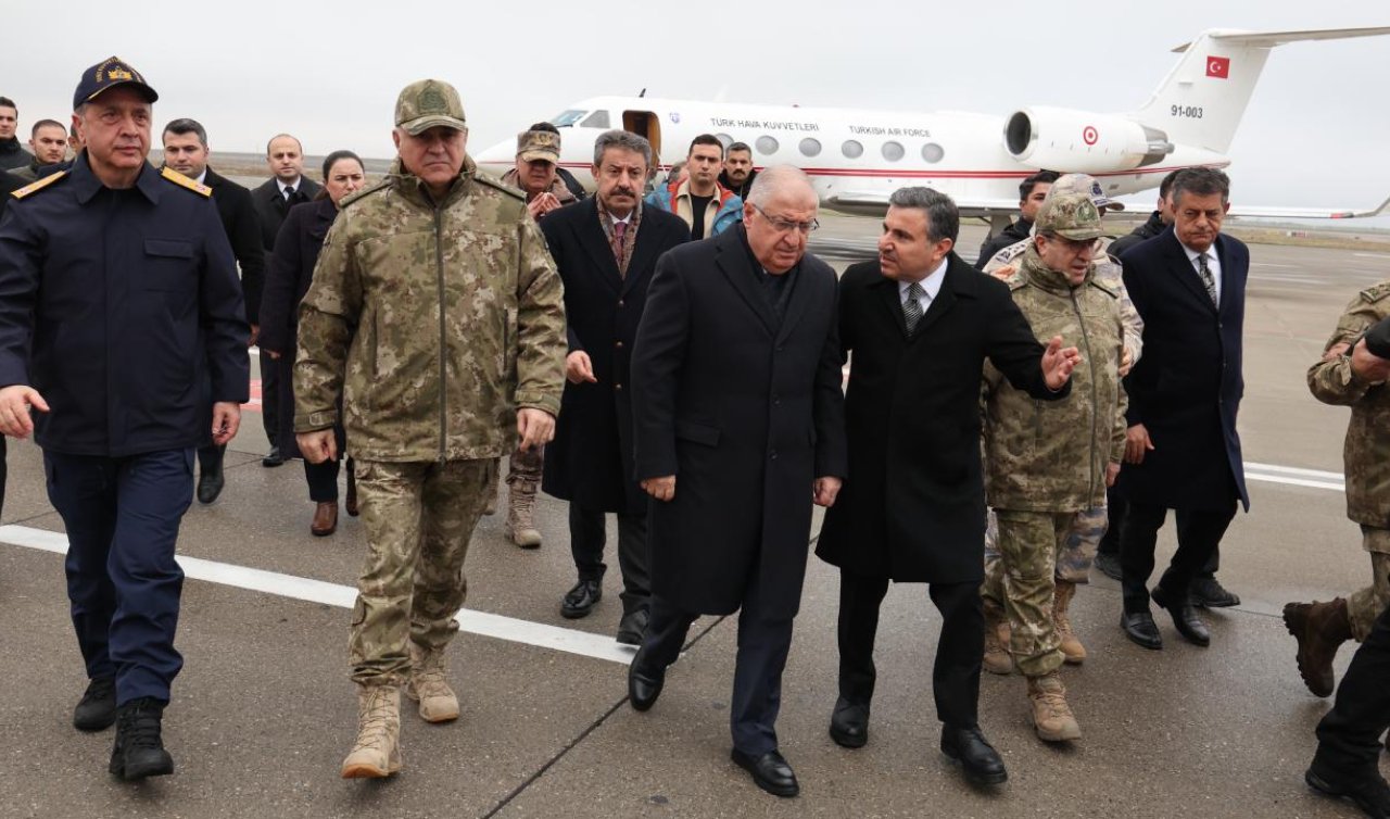 Bakan Güler, Irak sınır hattında