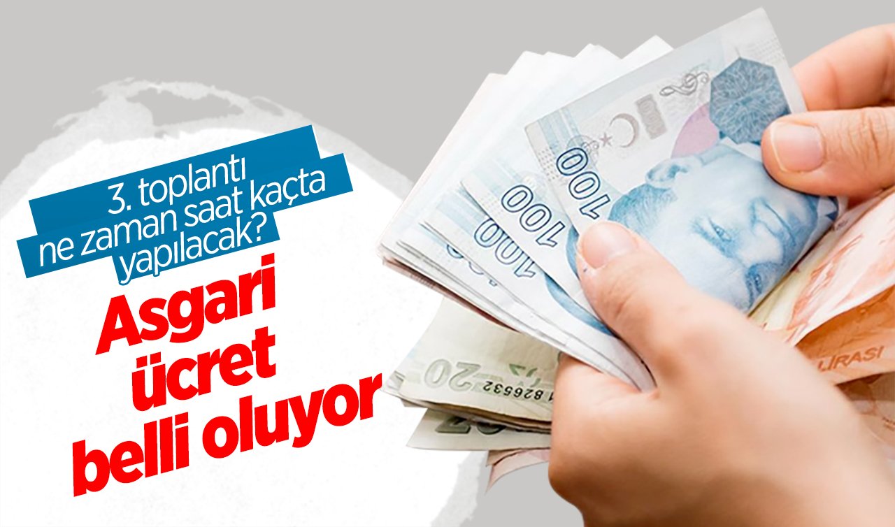 Asgari ücret maratonunda sona gelindi: Bu hafta belli olacak