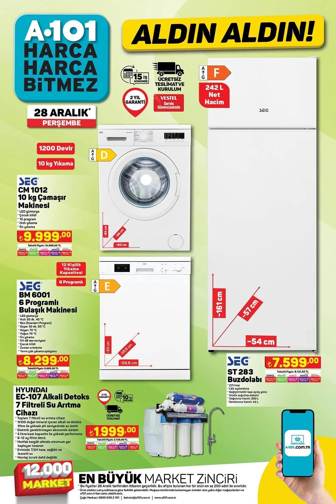 a101 28 aralık 2023 Perşembe