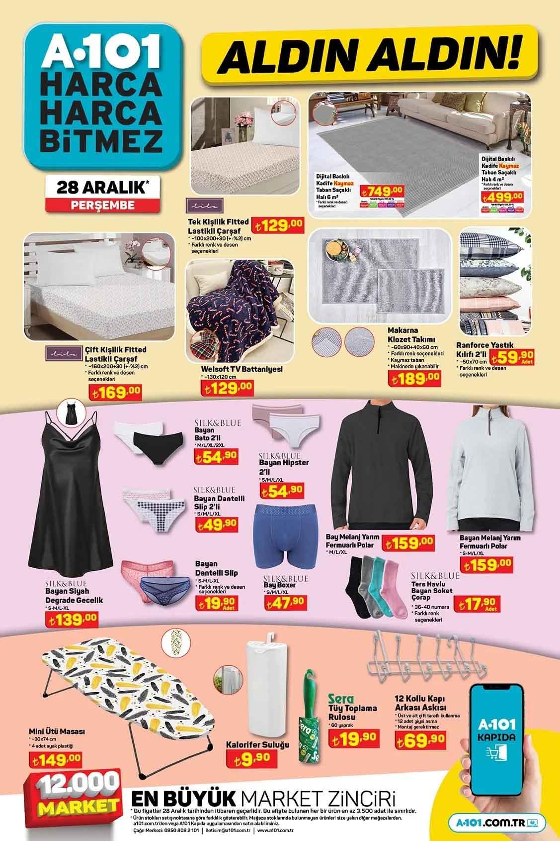 A101 28 Aralık 2023 Perşembe