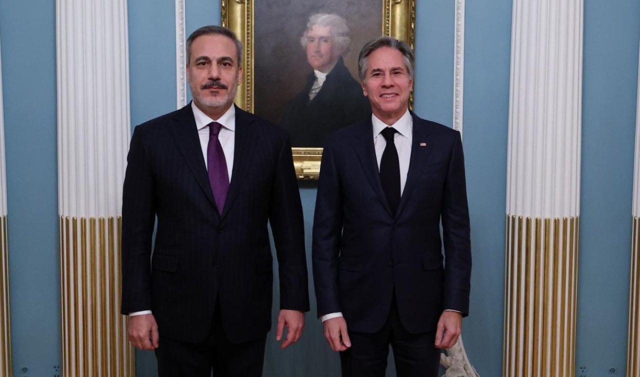  Bakan Fidan ABD’li mevkidaşı Blinken ile görüştü