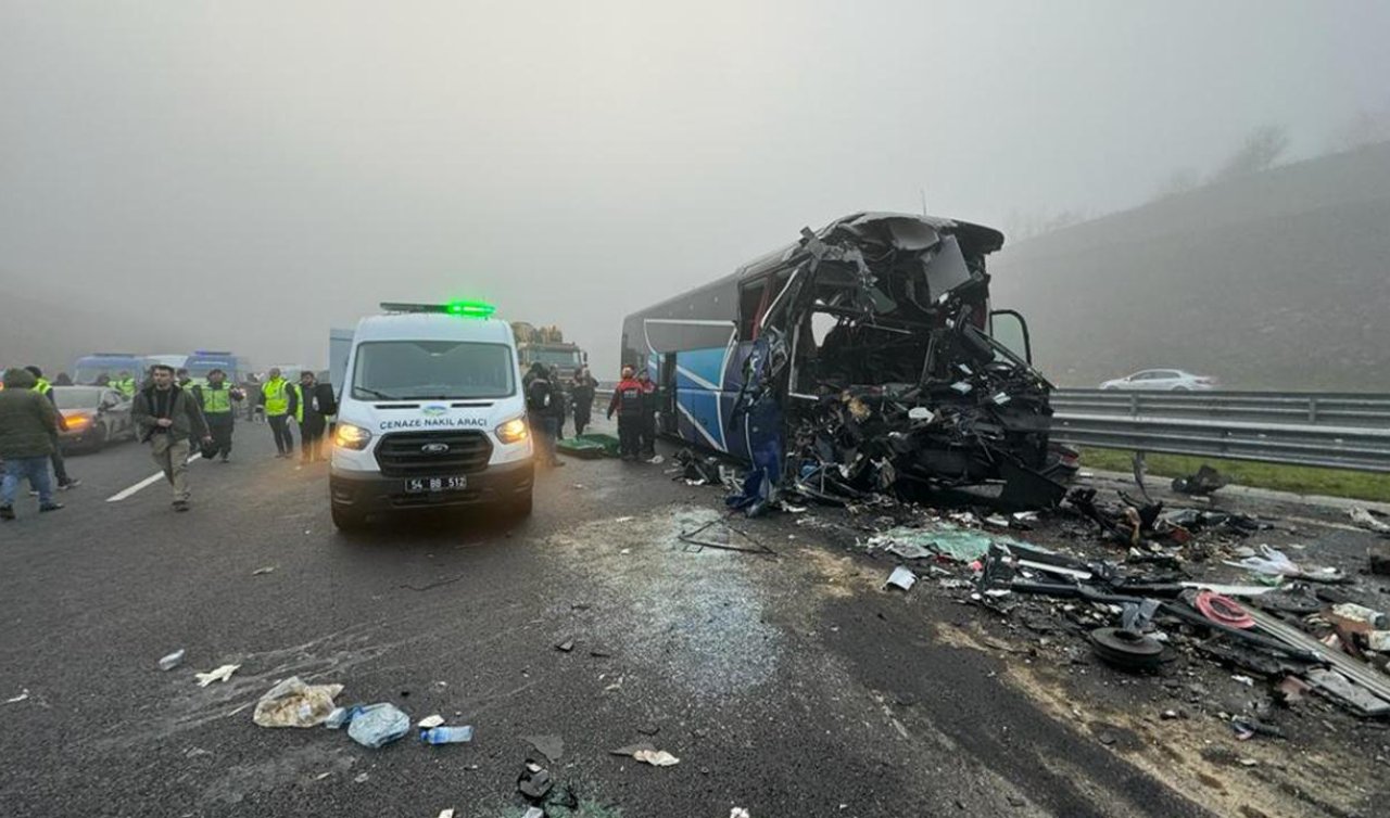 Kuzey Marmara Otoyolu’ndaki kazayla ilgili 3 sürücü tutuklandı