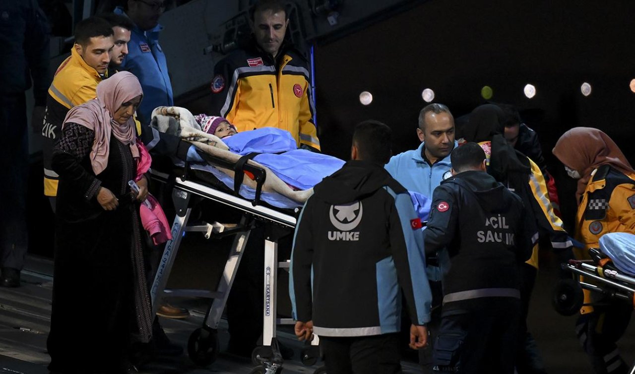 Gazze’den 292 kişi tedavi için Türkiye’ye getirildi