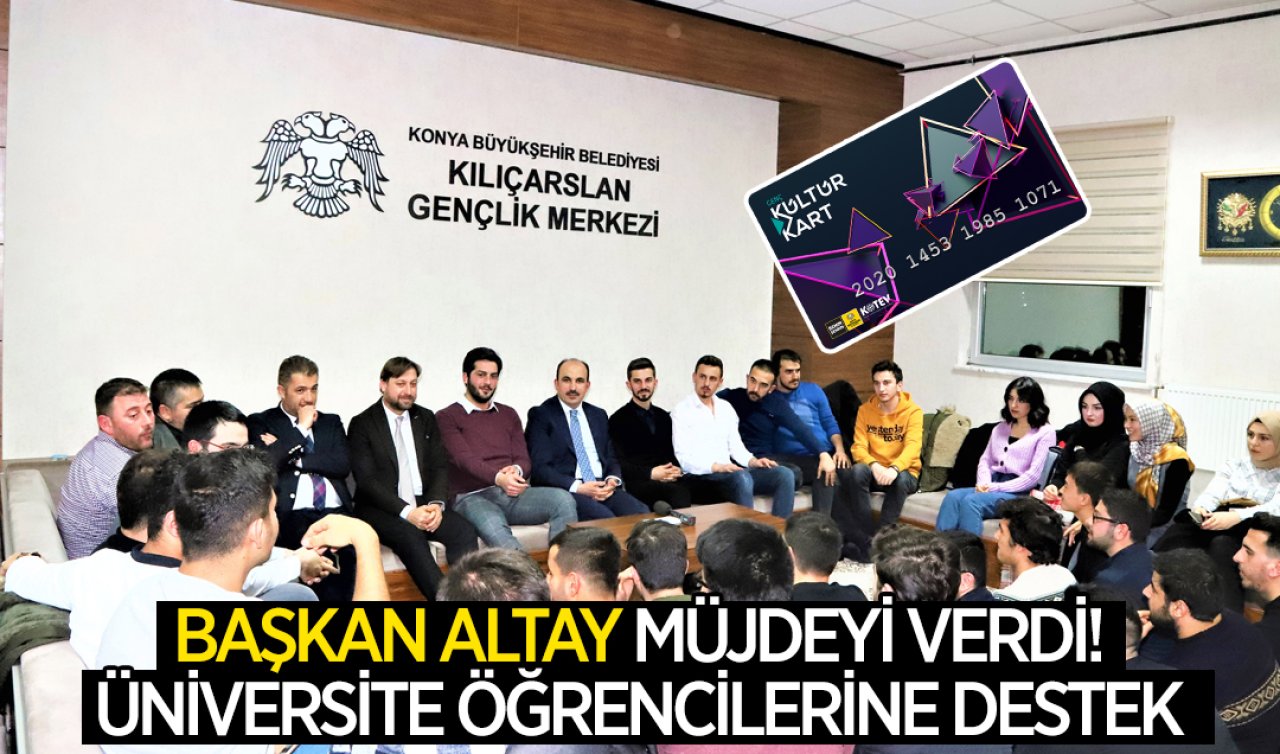 Başkan Altay müjdeyi verdi! Üniversite öğrencilerine yönelik yeni proje başladı