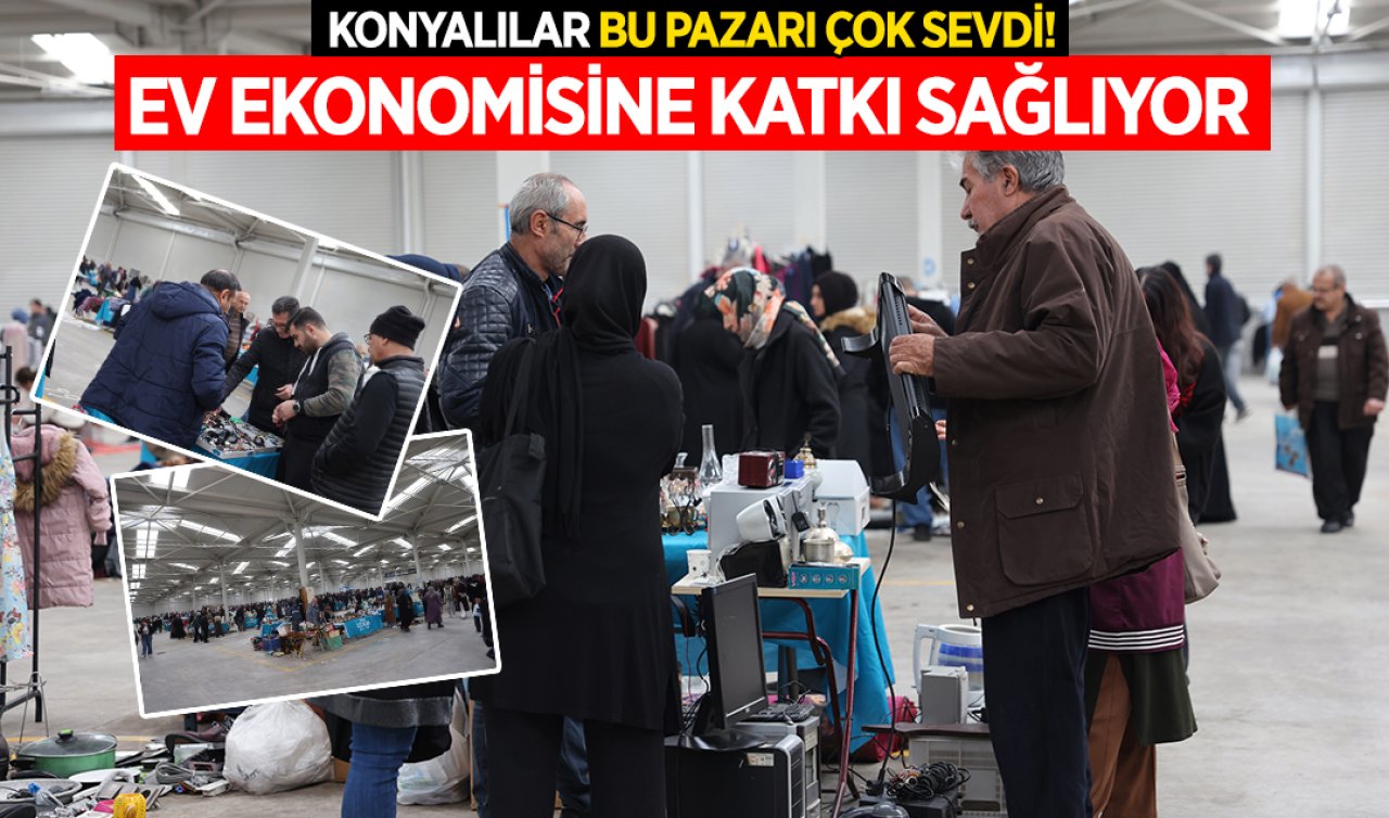 Konya’da her ayın ilk Çarşamba günü açılıyor! Vatandaşlar ihtiyaçlarını karşılıyor