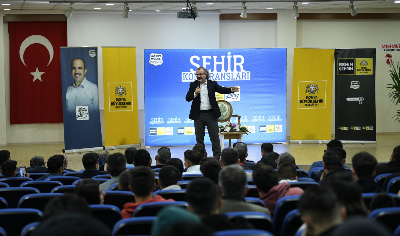 Konya’nın şehir konferansları devam ediyor