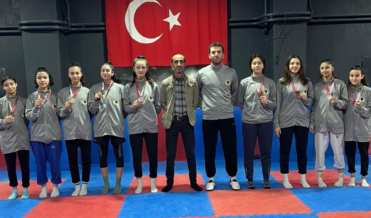  Beyşehirli tekvandocular ilçenin gururu oldu