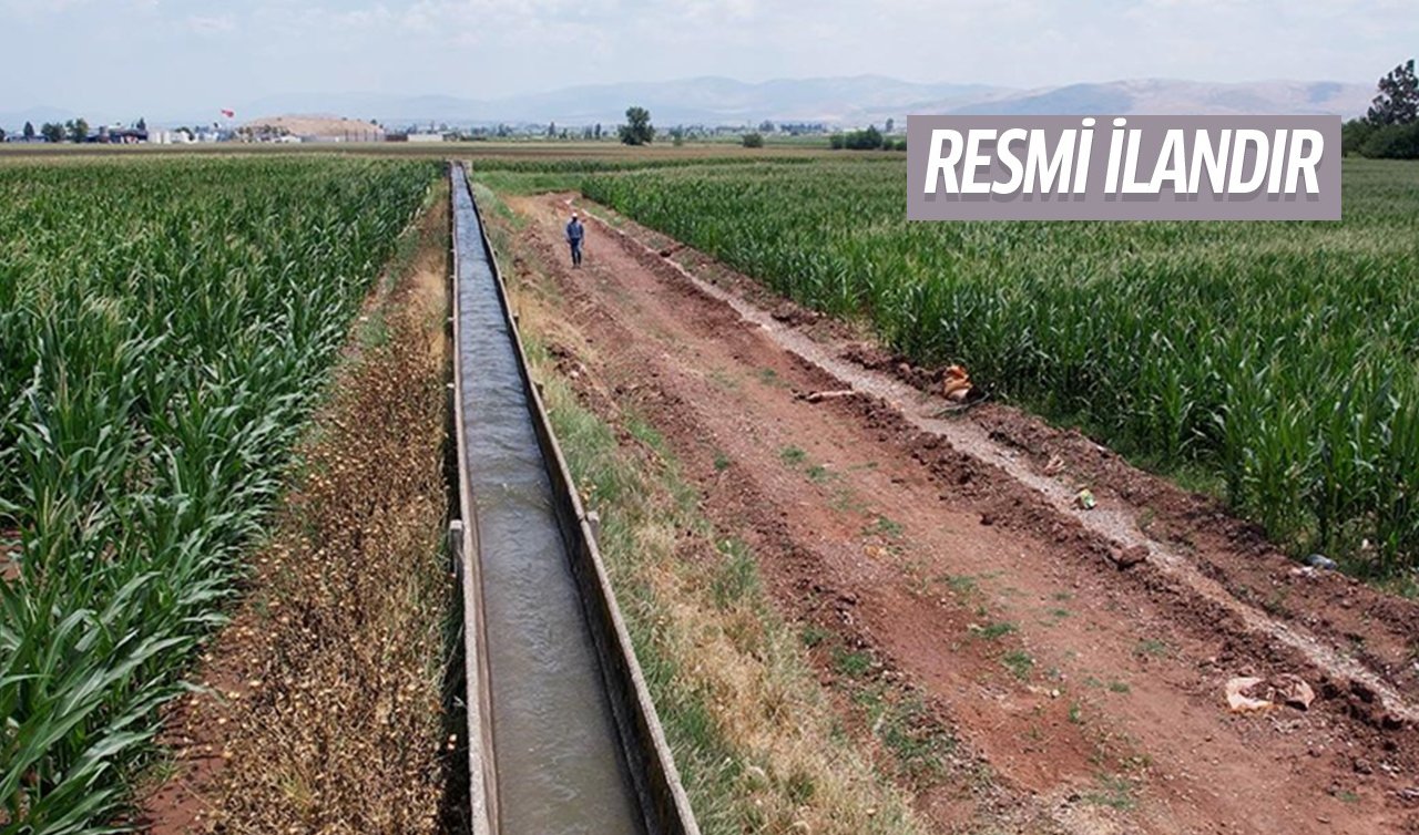 Konya’nın bu ilçesindeki tarımsal sulama tesislerinde bakım-onarım yapılacak
